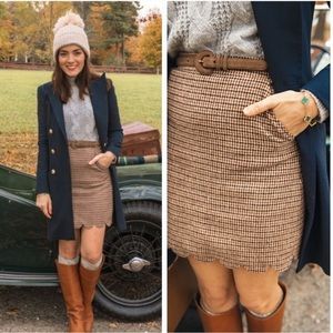 KJP scalloped darling skirt size 2